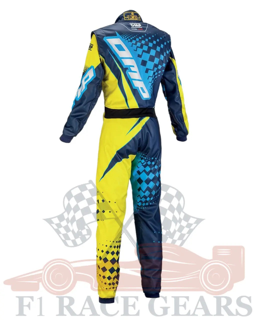 F1 go kart printed omp kS-2R replica kart race suit My Store