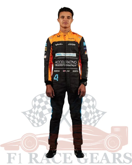 F1 mclarn lando Norris 2022 race suit My Store