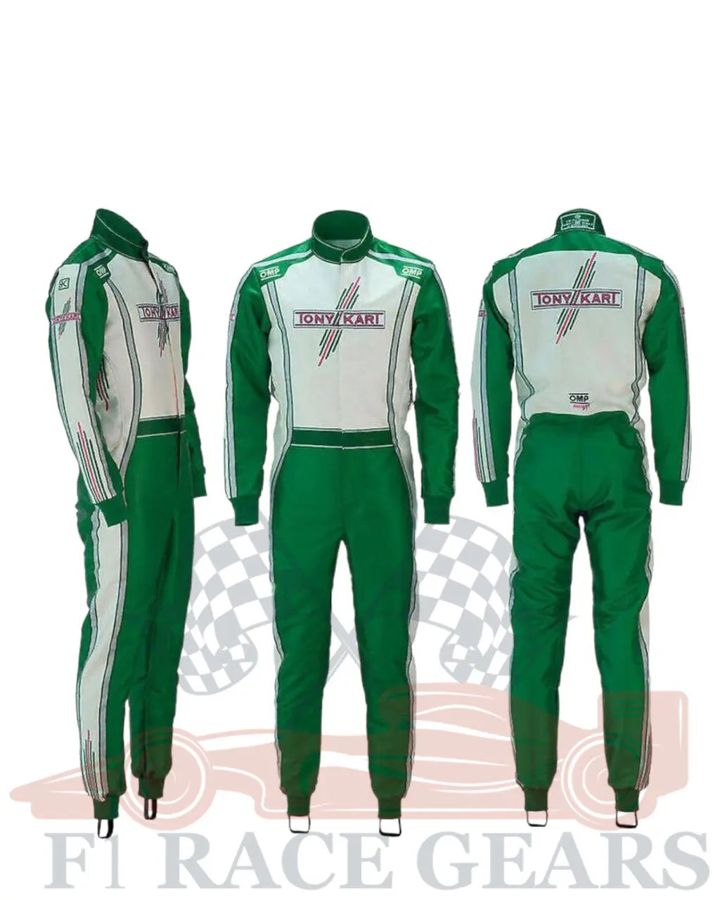F1 go kart tony Kart printed 2022 kart race suit F1