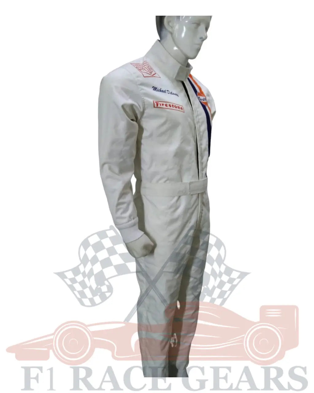 Go kart printed Gulf race suit My Store