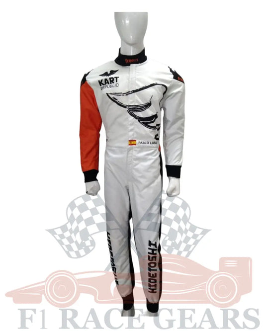 Go kart printed kart republic race suit My Store