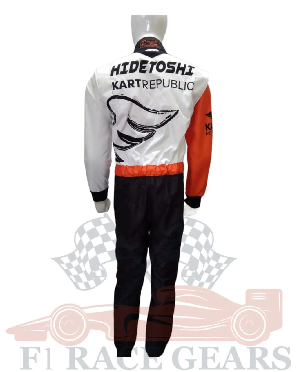 Go kart printed kart republic race suit My Store