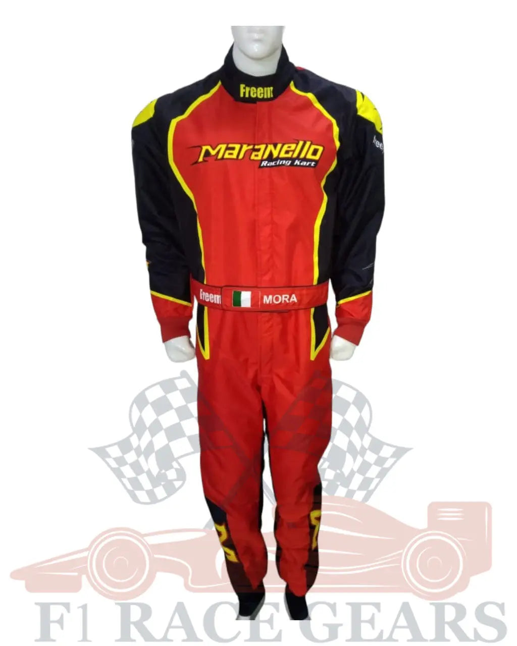 Go kart printed maranello kart race suit My Store