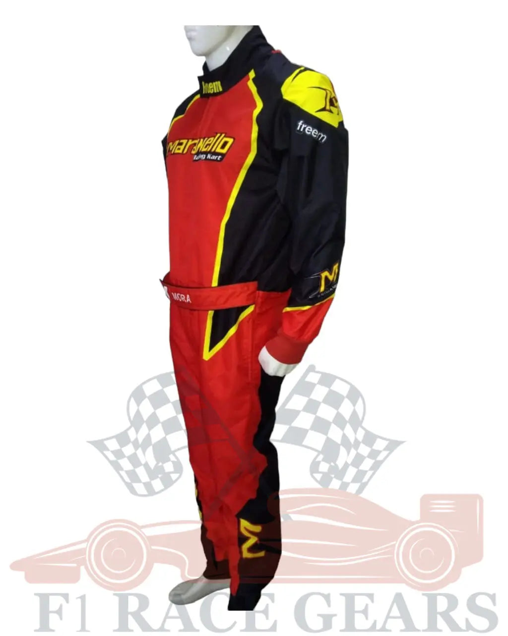 Go kart printed maranello kart race suit My Store