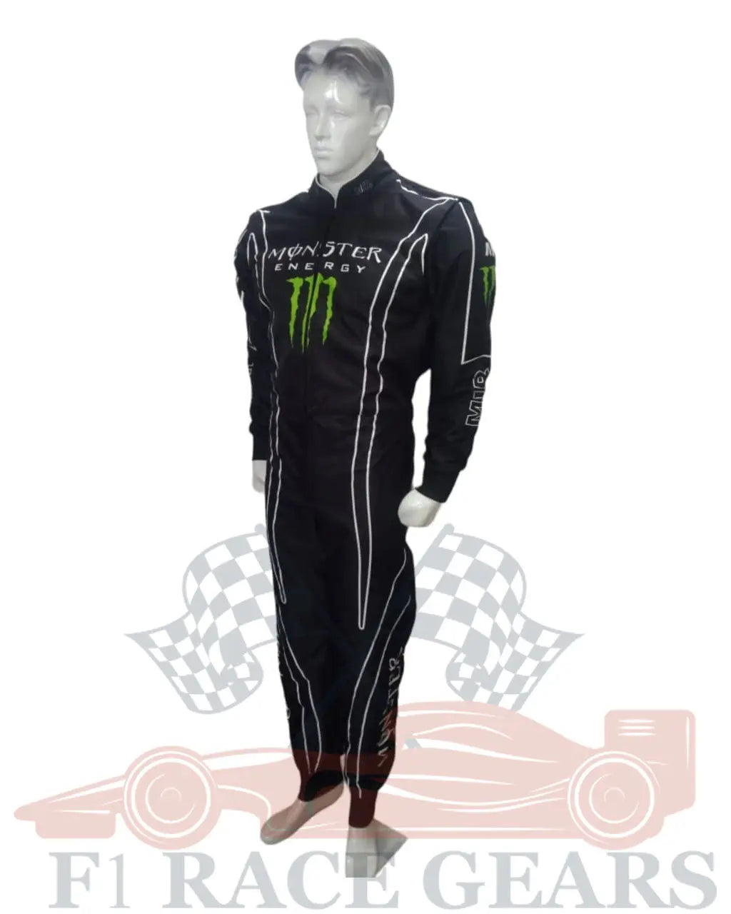 Go kart printed monster kart race suit My Store