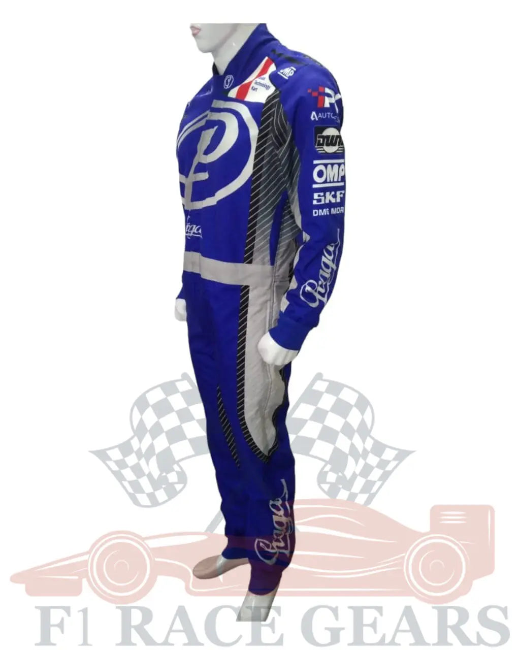 Go kart printed praga kart race suit My Store