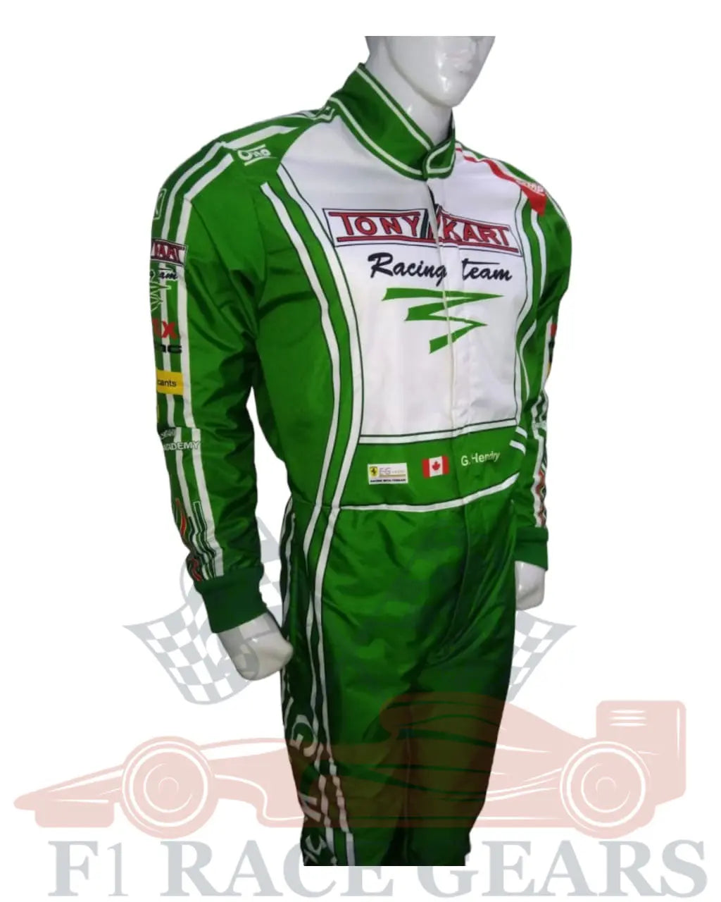 Go kart printed tony kart race suit My Store