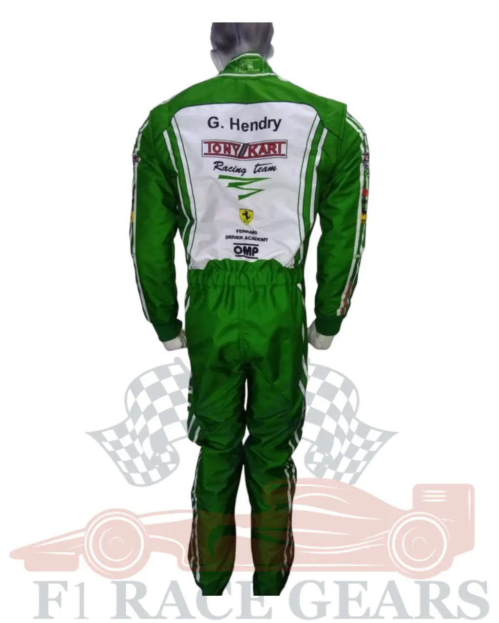 Go kart printed tony kart race suit My Store