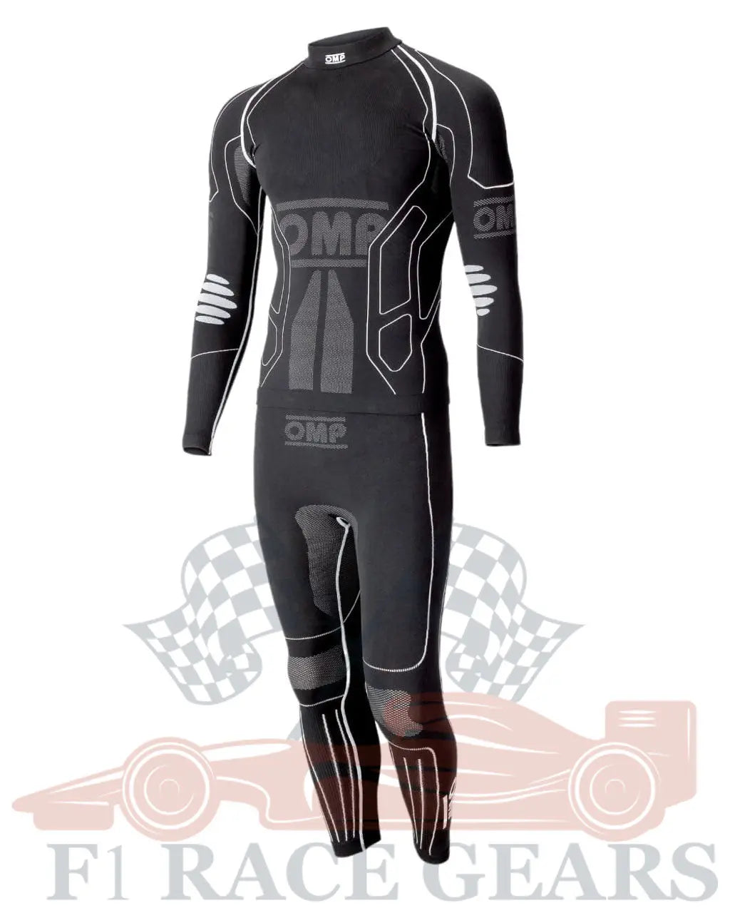 Karting OMP KS WINTER-R Long Sleeve 2 piece suit F1 RACE GEARS