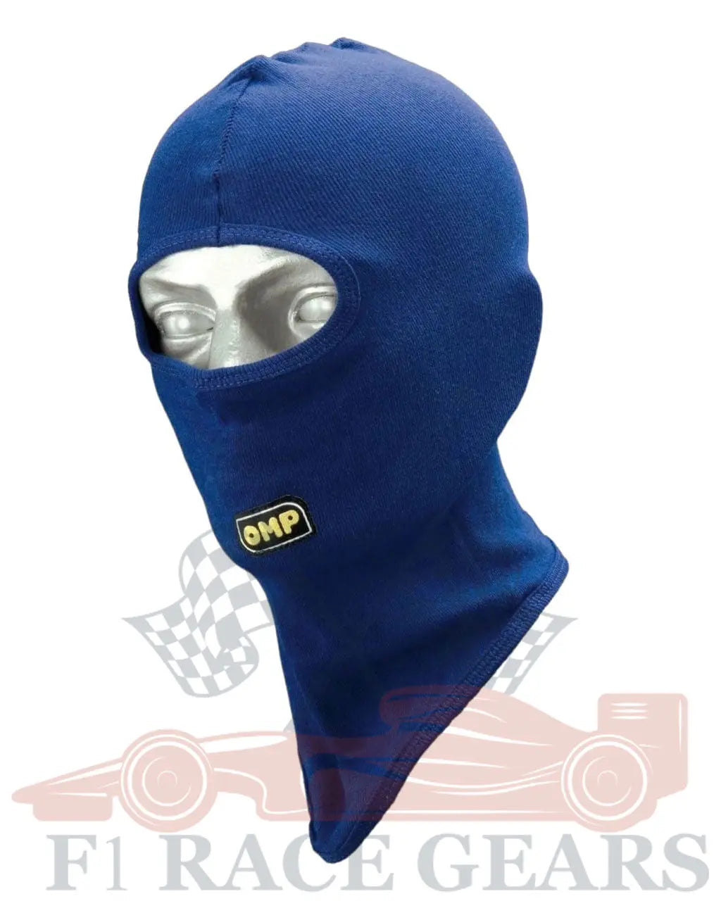 Karting OMP Open Face Kart Balaclava Blue Minimum quantity 5 piece F1 RACE GEARS