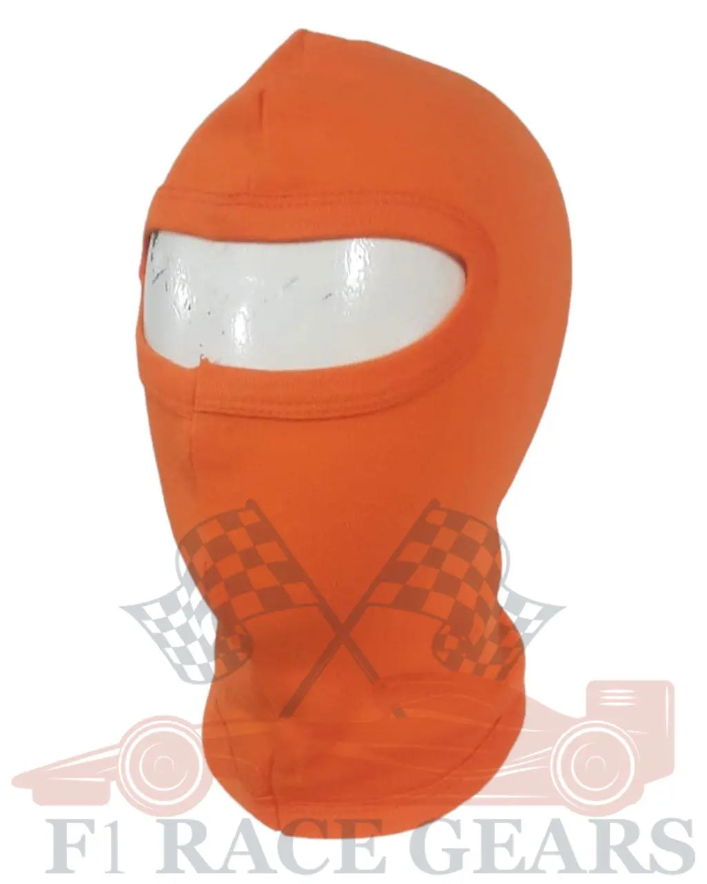 Karting Open Face Kart Balaclava Orange Minimum quantity 5 piece F1 RACE GEARS