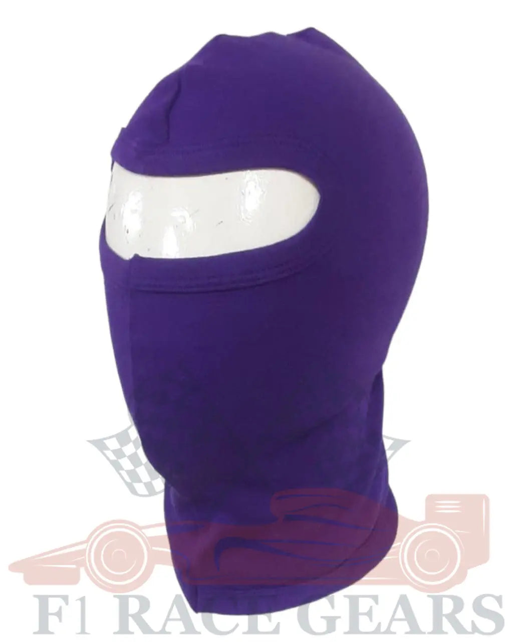 Karting Open Face Kart Balaclava Purpule Minimum quantity 5 piece F1 RACE GEARS