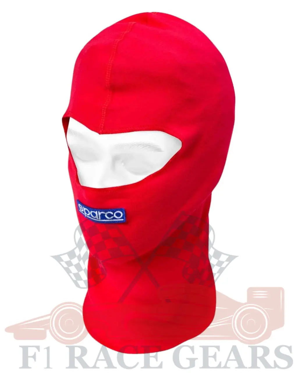 Karting Sparco Rookie Kart Balaclava Red Minimum quantity 5 piece F1 RACE GEARS