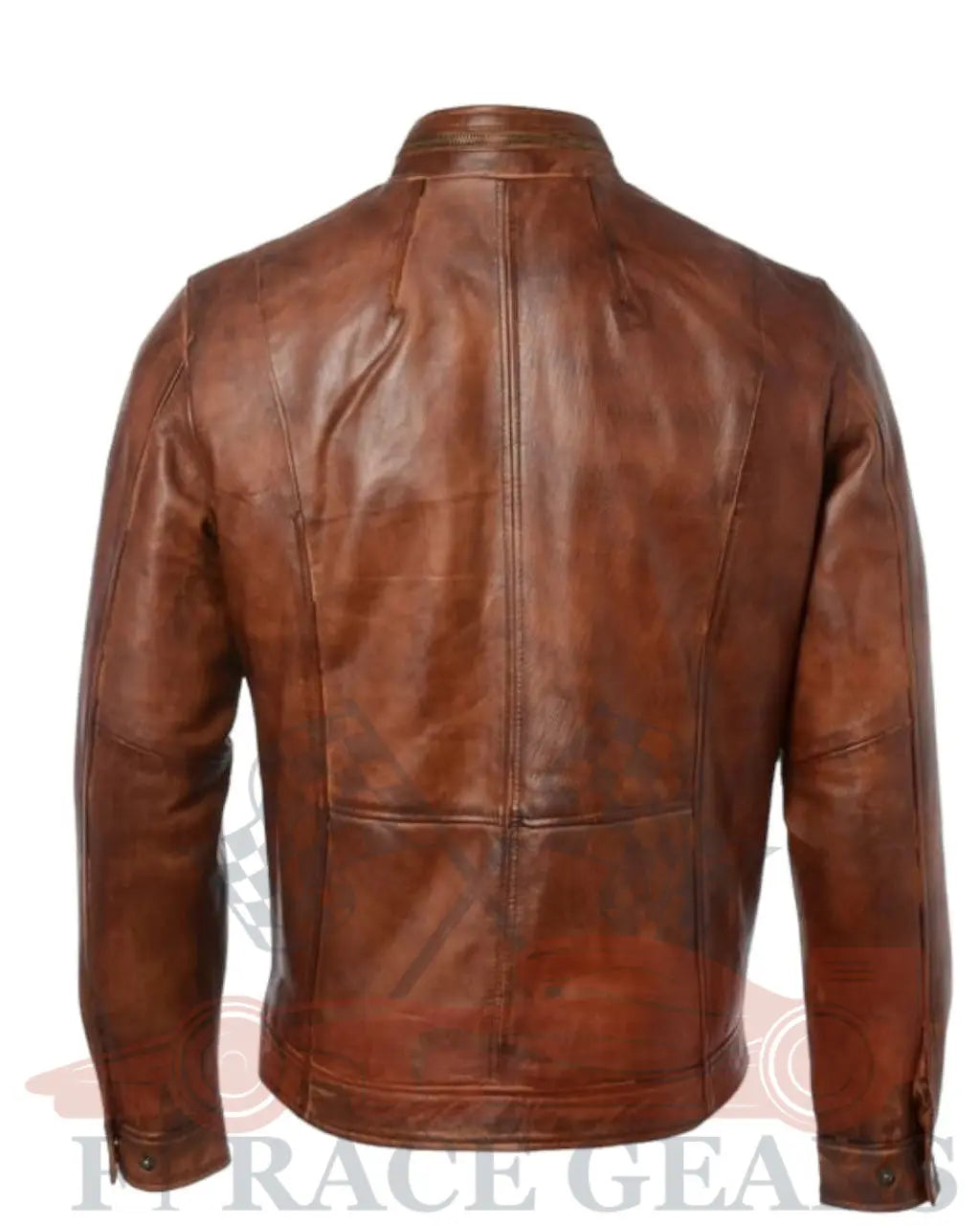 Leather Jacket Tan : Edinburgh My Store