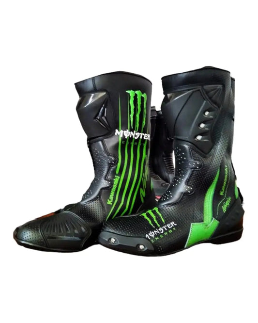 Leather Motorbike Motorcycle Racing Sports Shoes Boots My Store