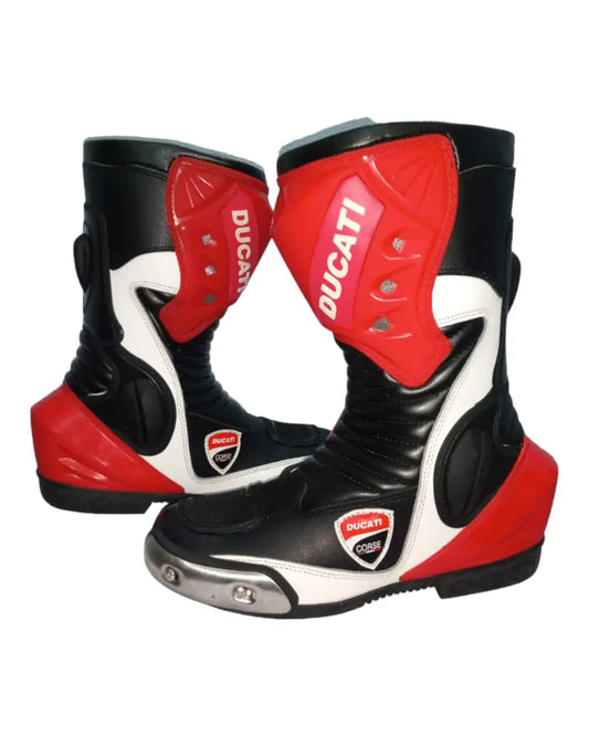 MOTORBIKE RACEING LEATHER BOOT My Store