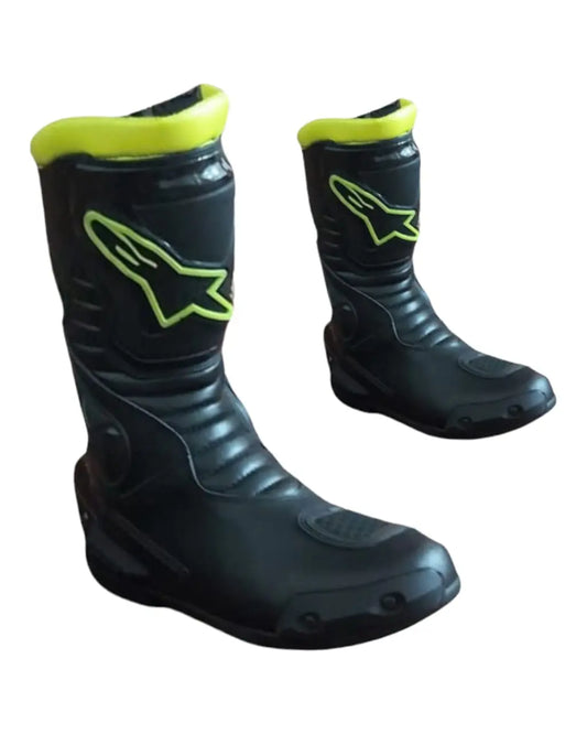 MOTORBIKE RACEING LEATHER BOOT My Store