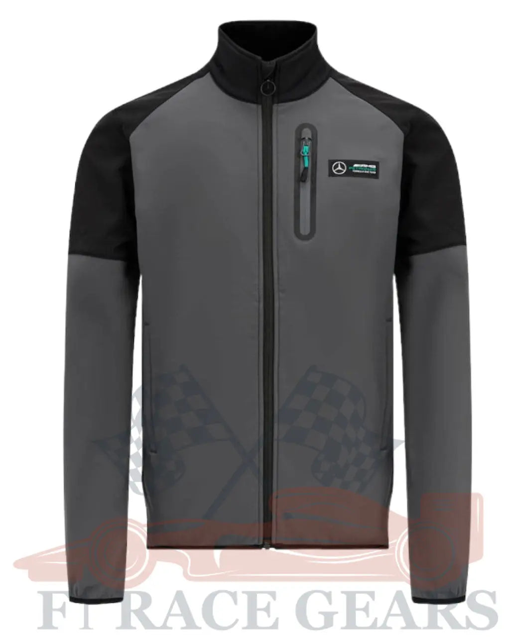 Mercedes AMG PETRONAS F1 soft shell jacket $55 USD My Store