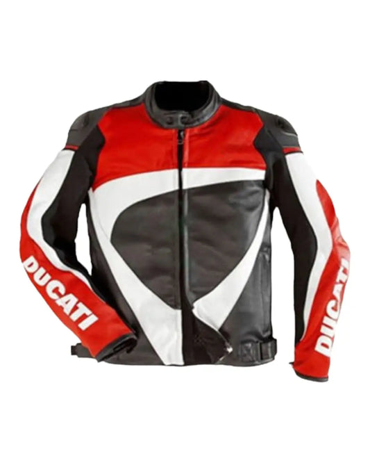 Motorbike Ducati Leather Jacket Premium Handcrafted Durable My Store