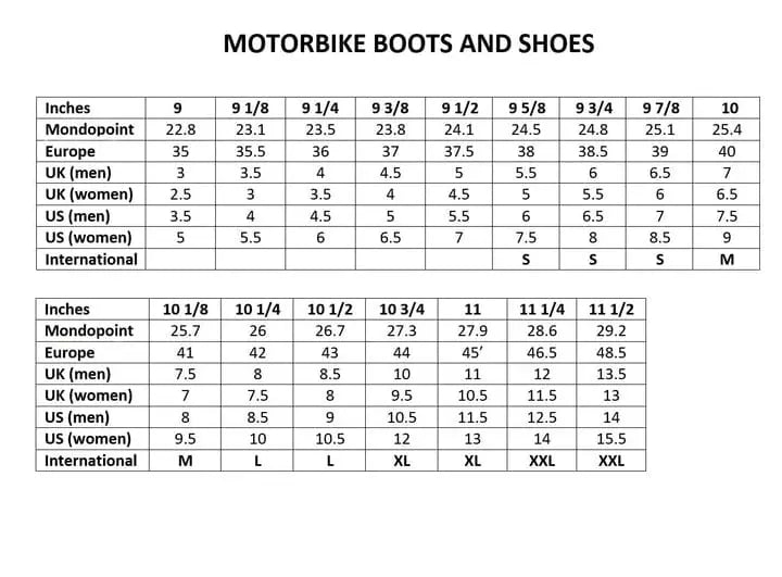 Motorbike Motorcycle Men Leather Racing Sports Shoes Boots My Store