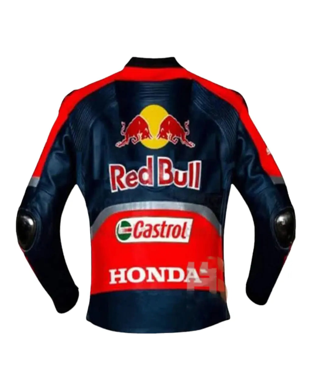 Motorbike Red bull Leather Jacket Premium Handcrafted Durable My Store