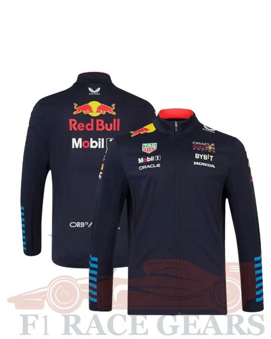 Red bull racing 2024 Team soft shell jacket $55 USD My Store