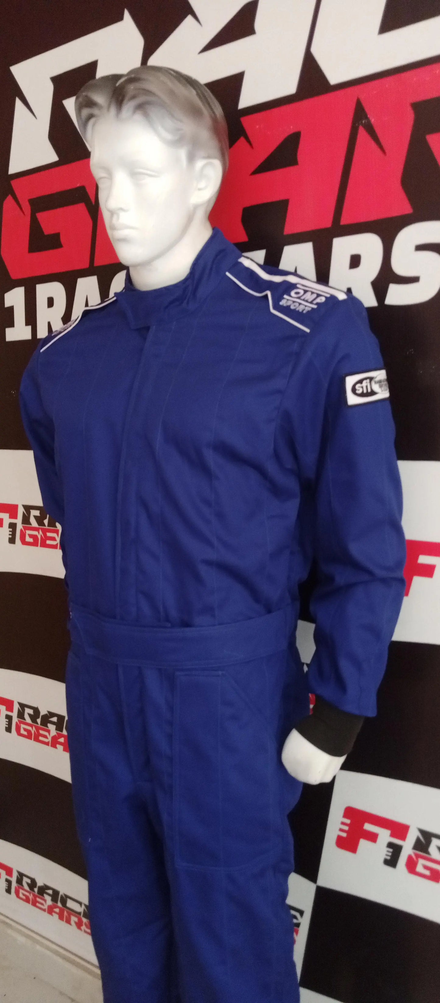 SFI blue flame retardant omp 2 Lear fire proof motor sports race suit My Store