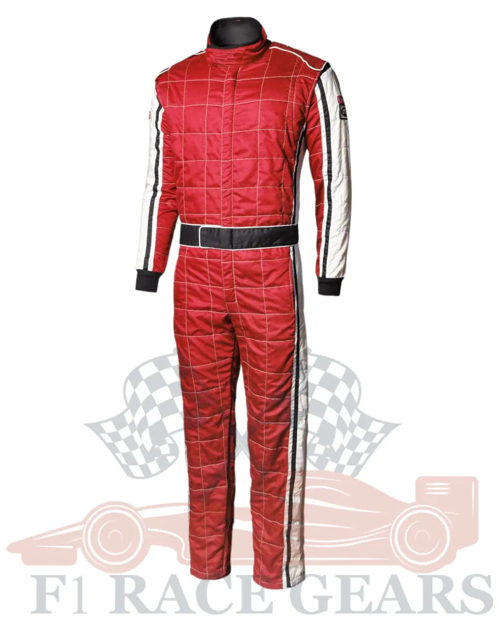 Custom Fire Suits For Racing SFI custom Red white black flame retardant 2 Lear fire proof motor – F1 ...
