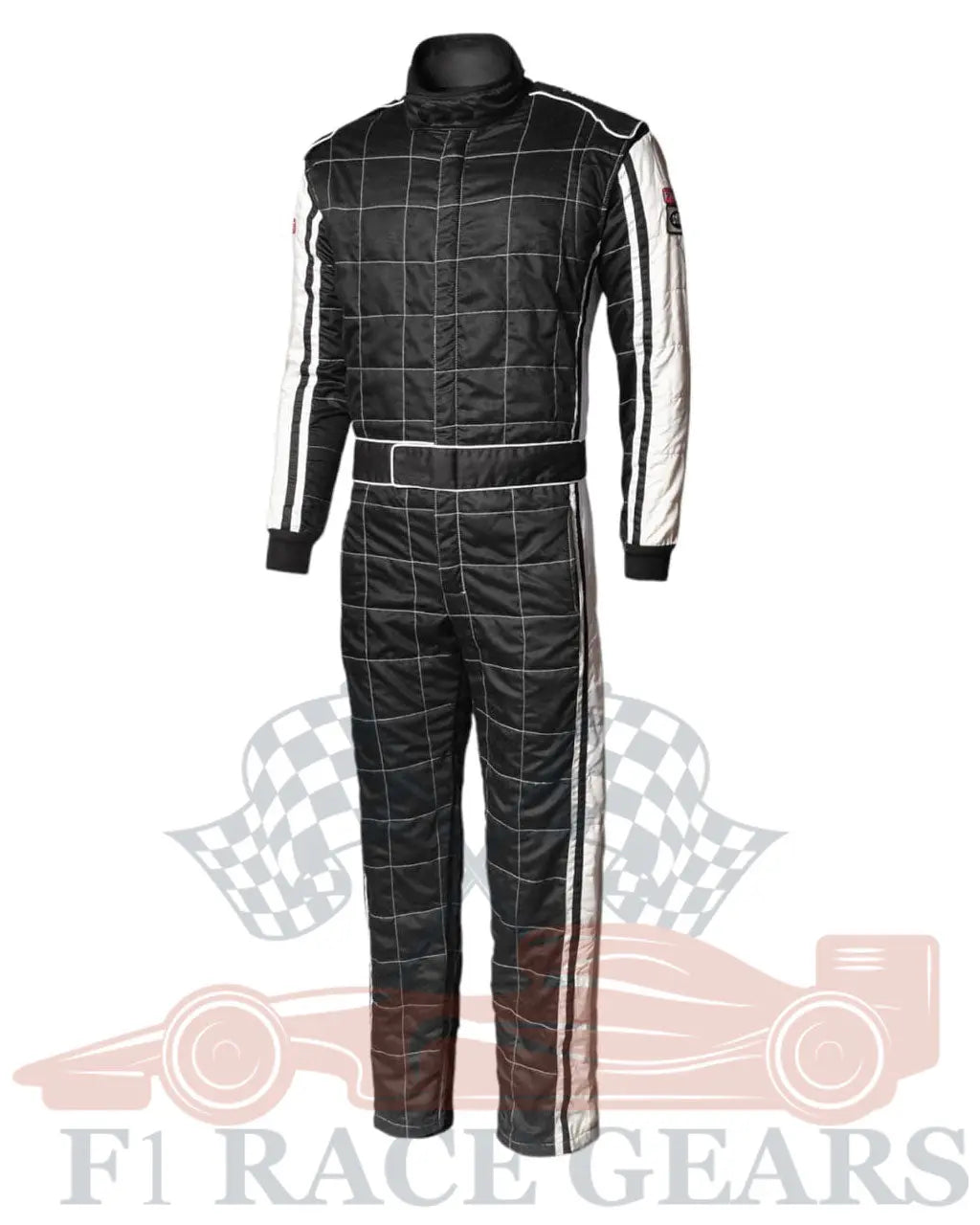 SFI custom black white flame retardant 2 Lear fire proof motor sports race suit My Store