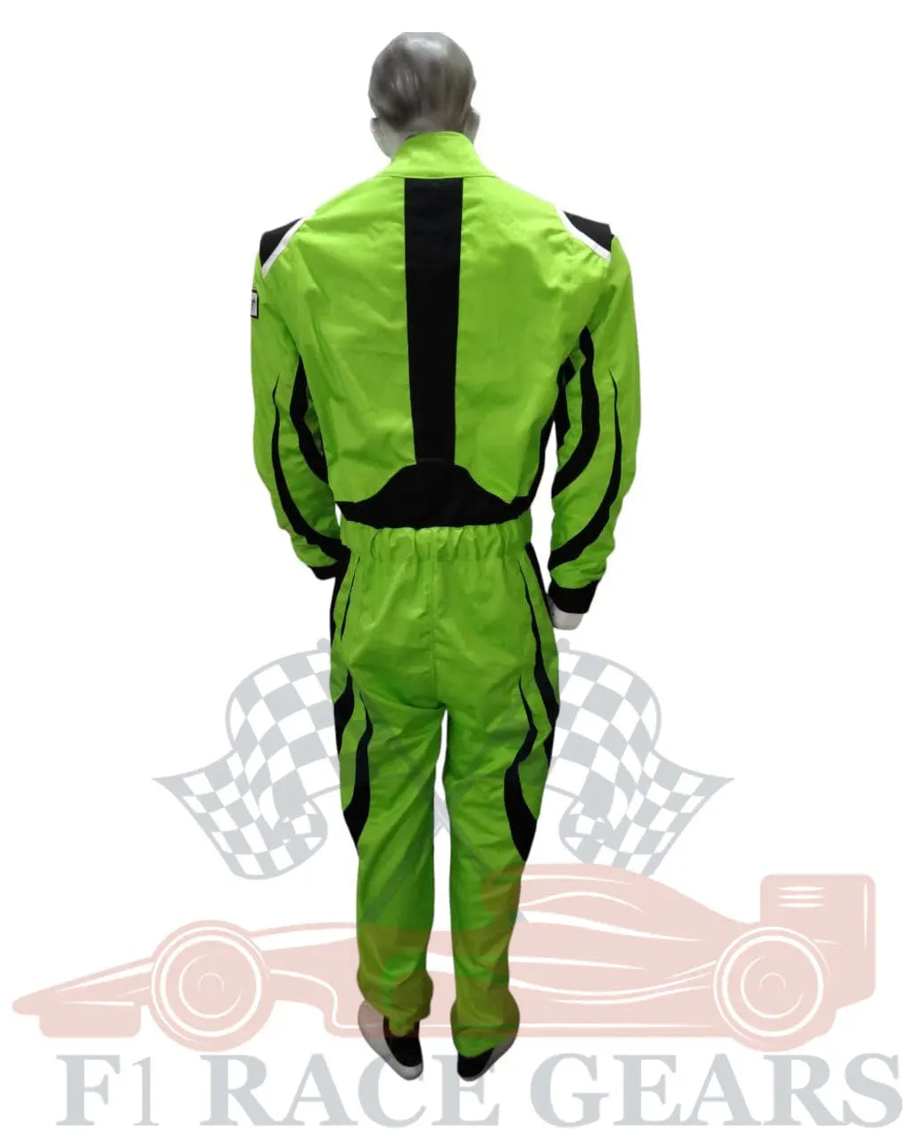 SFI custom  green black flame retardant 2 Lear fire proof motor sports race suit My Store