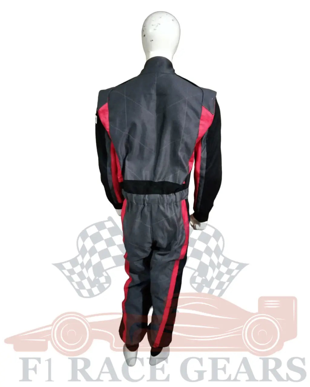 SFI custom  grey black red flame retardant 2 Lear fire proof motor sports race suit My Store