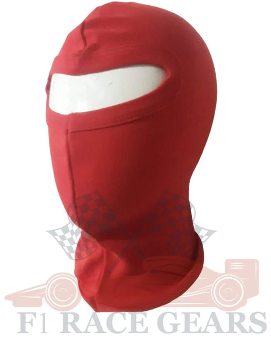 SFI fire proof nomex Balaclava Red F1 RACE GEARS