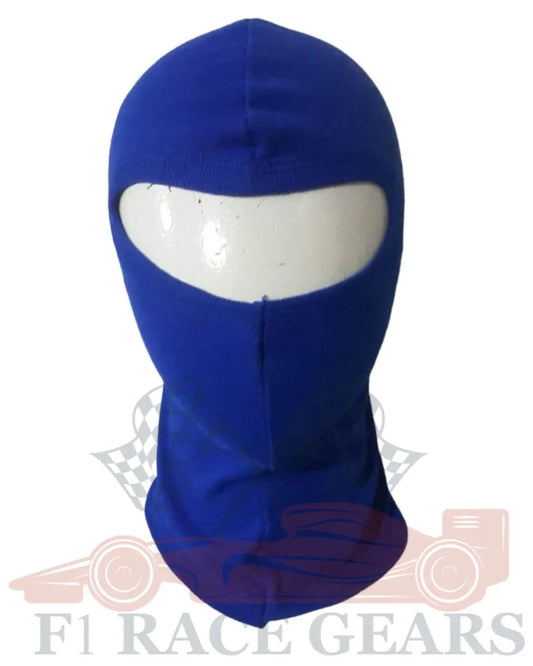 SFI fire proof nomex Balaclava blue F1 RACE GEARS