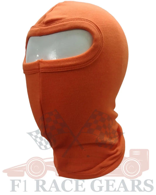 SFI fire proof nomex Balaclava orange F1 RACE GEARS