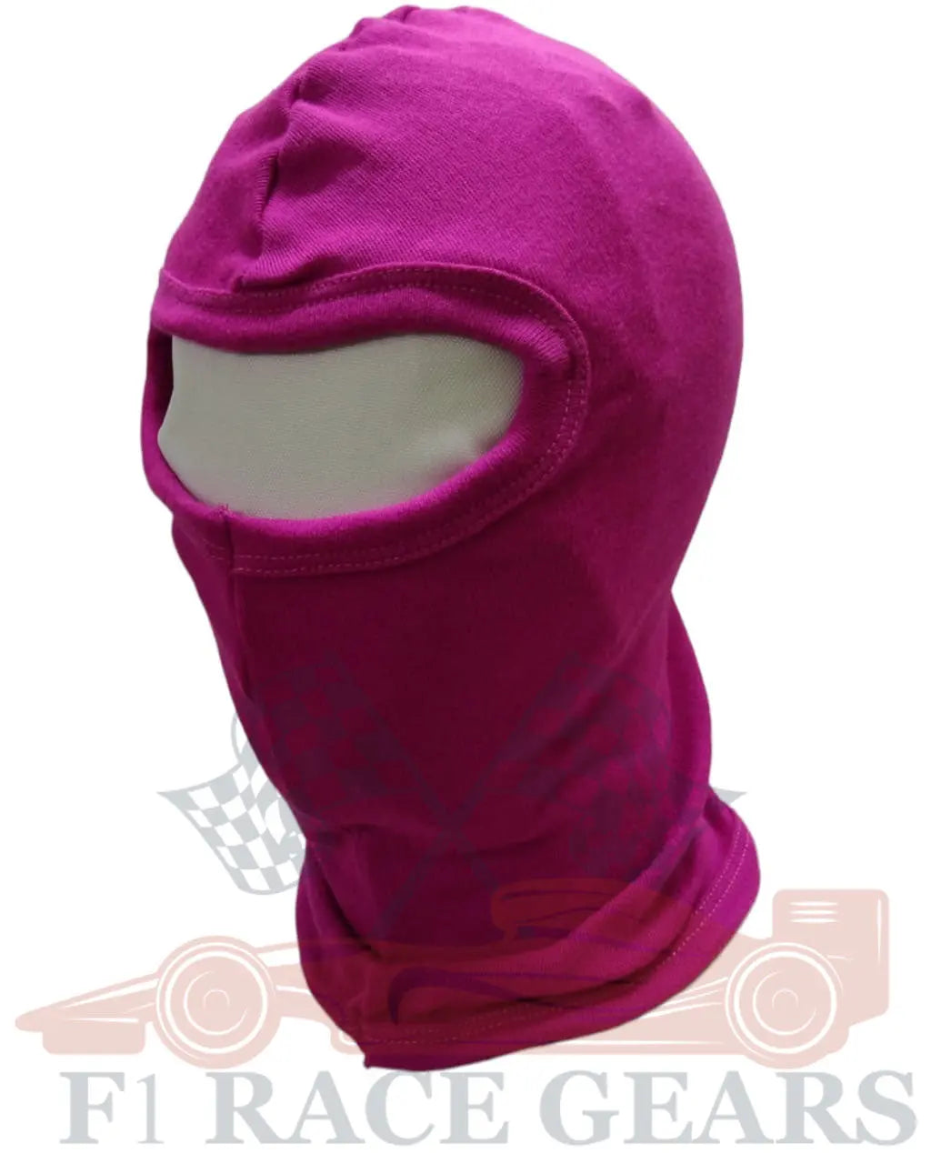 SFI fire proof nomex Balaclava pink F1 RACE GEARS