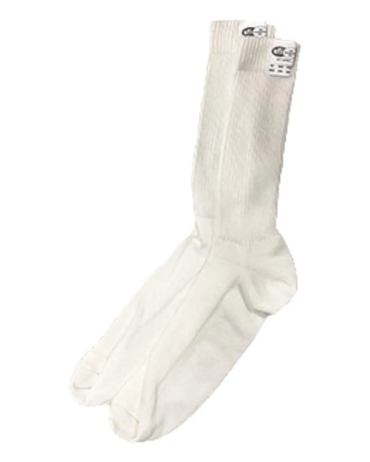 SFI nomex fire proof socks white F1 RACE GEARS