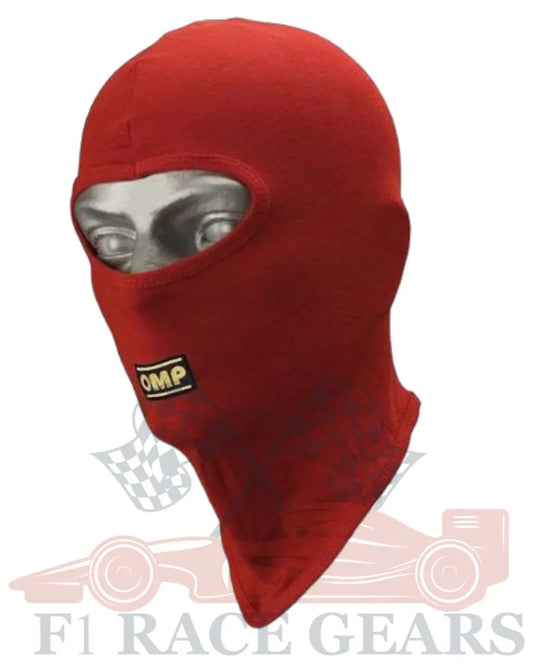 SFI omp fire proof nomex Balaclava Red F1 RACE GEARS