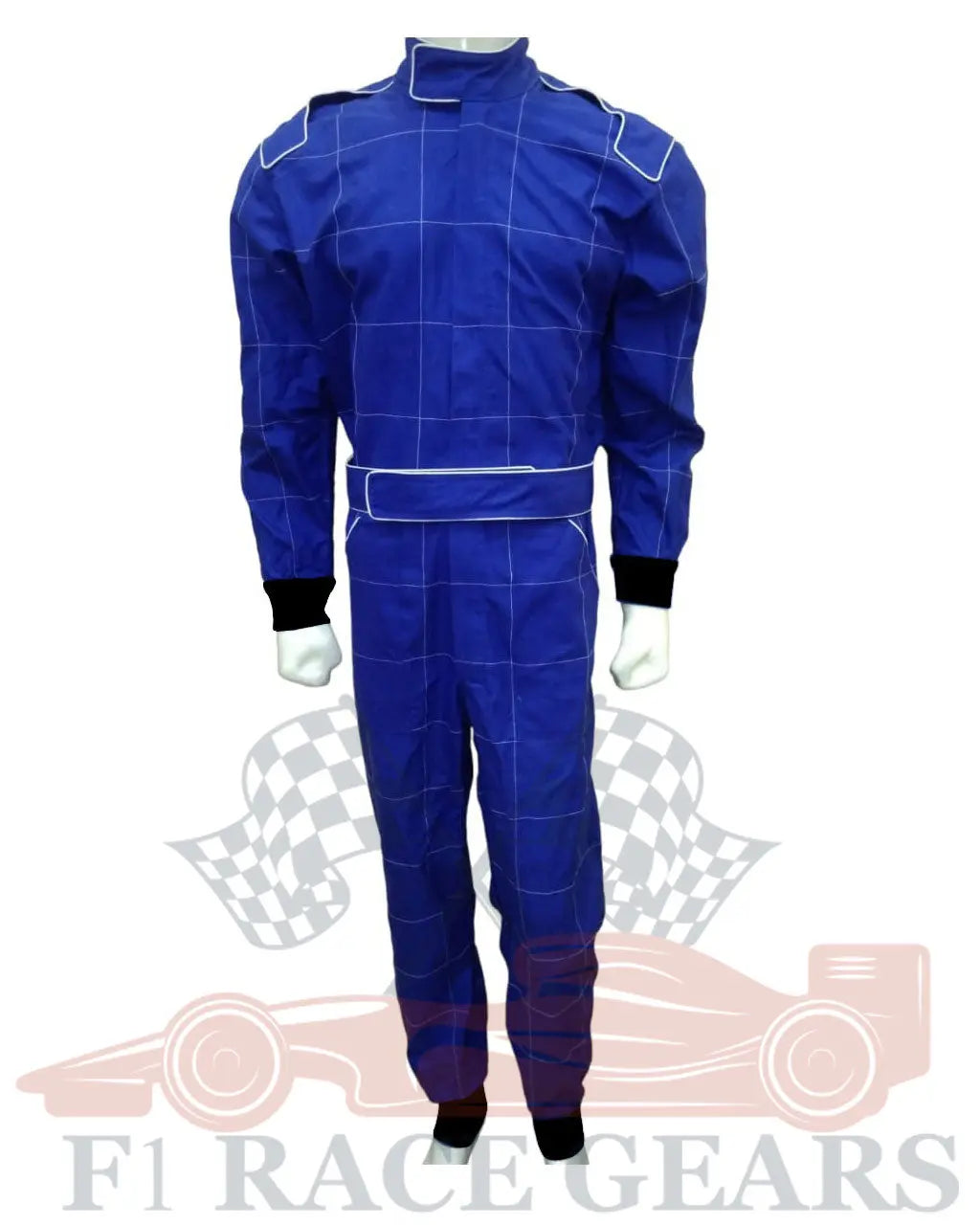 Sfi fire proof 1 Lear flame retardant go kart race suit blue My Store