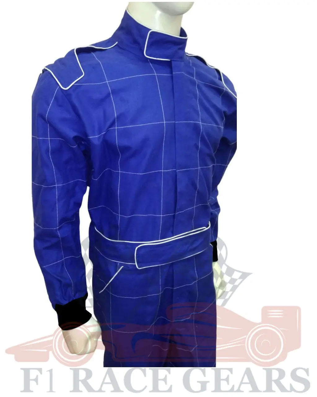 Sfi fire proof 1 Lear flame retardant go kart race suit blue My Store