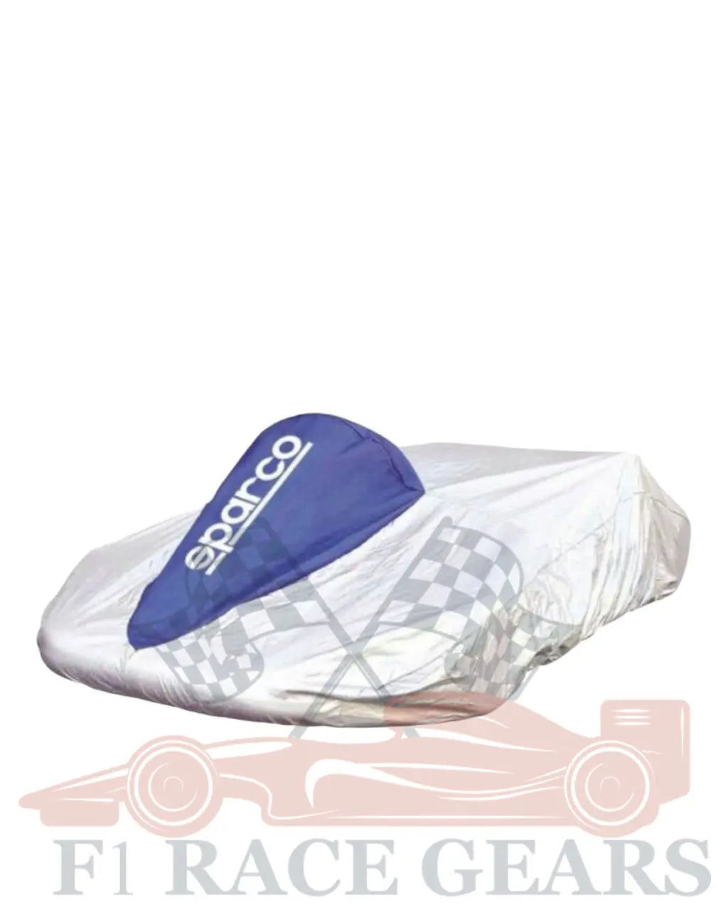 Sparco kart cover white blue F1 RACE GEARS